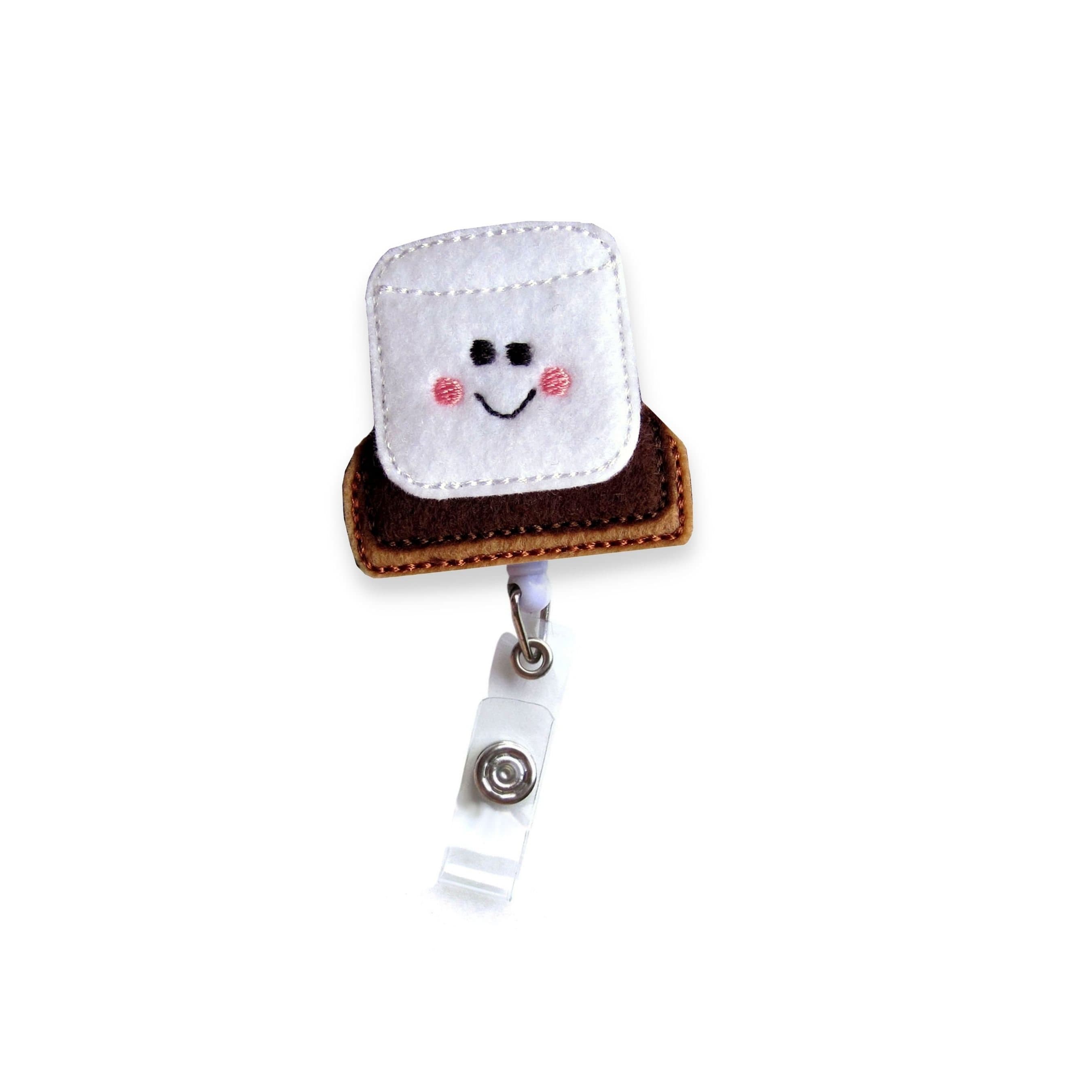 Retractable ID Badge Holder, Camping Smores ID Badge Reel, Nurse, Doctor,  Teacher, Idsmores30 -  Canada