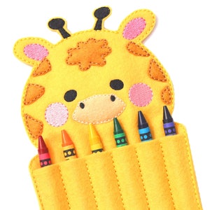 Crayon Keeper with Crayons/Crayon Storage Case