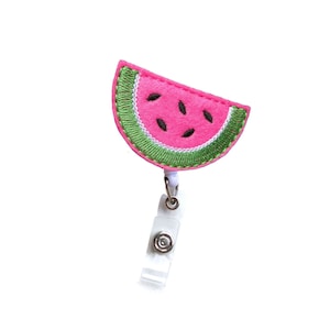 Abziehbarer Id Badge Holder, Wassermelonen ID Abzeichen Reel, Krankenschwester, Arzt, Lehrer, Idwatermelon11