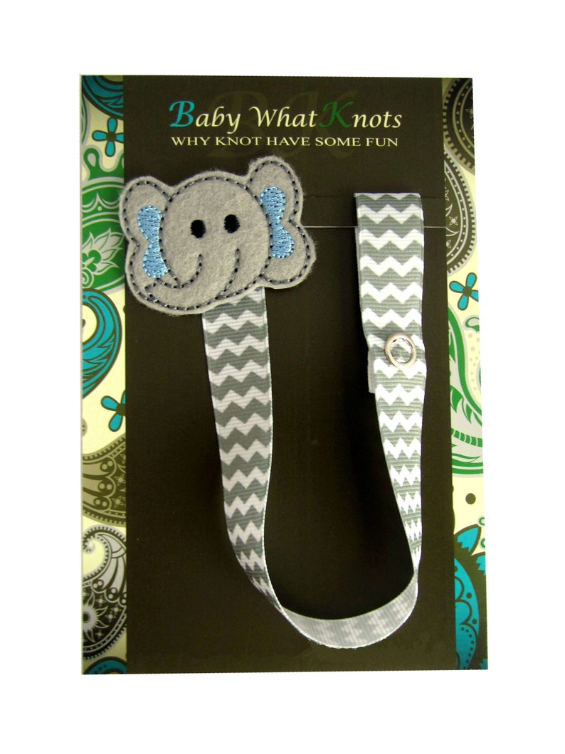 Baby Pacifier Clip Elephant Pacifier Clip Boy Pacifier Clip Etsy
