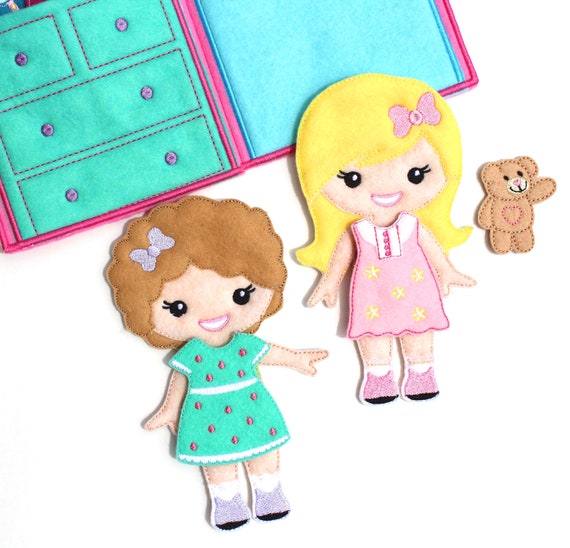 Girl for Magnetic Paper Doll Collection