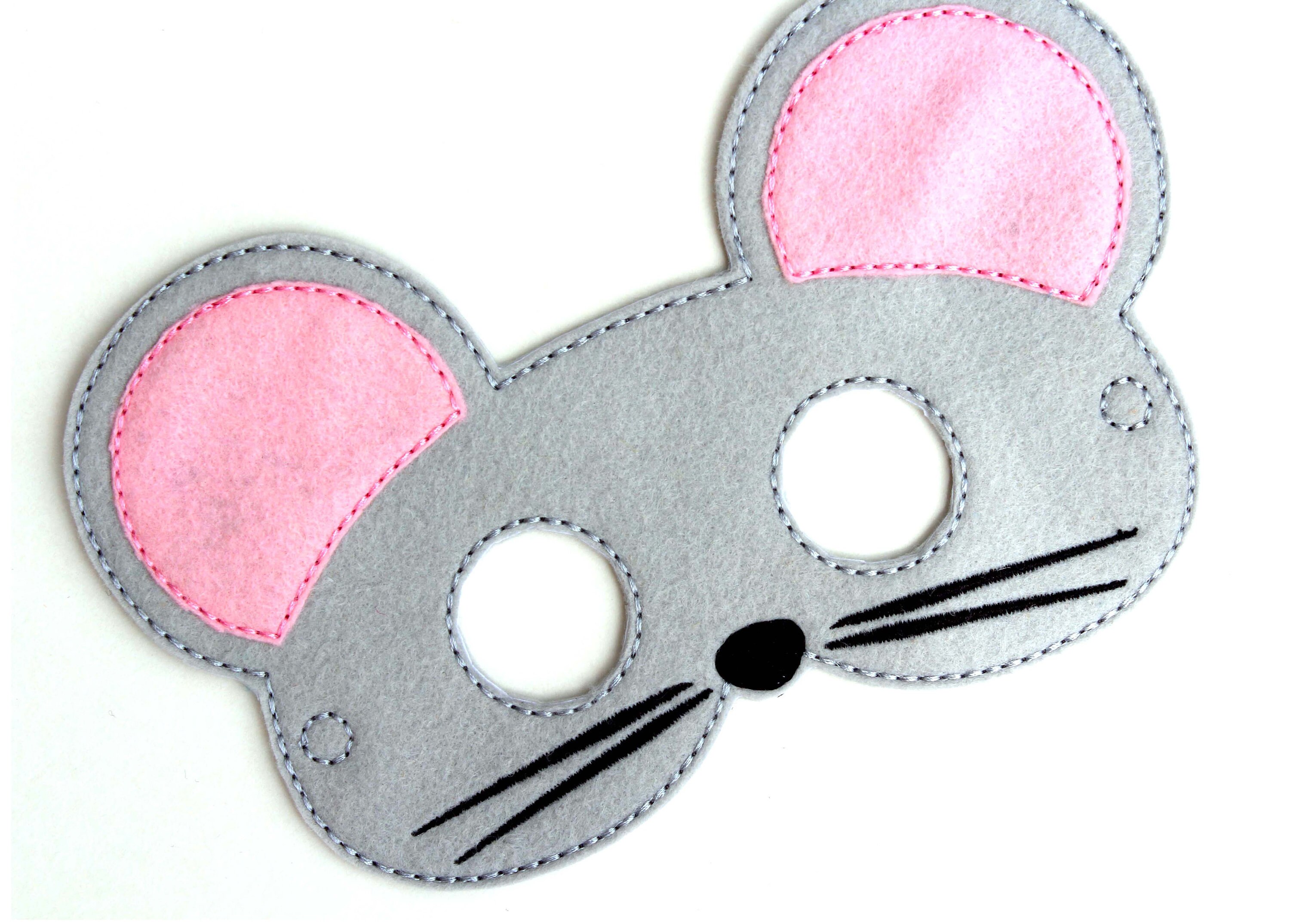 Kinder Maus Maske Maus Kostüm Filz Maske Kinder | Etsy