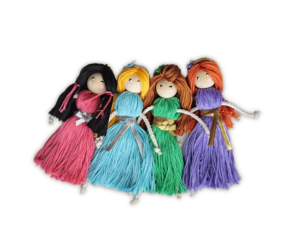 Buy String Dolls Princess Dolls Pretend Play Yarn Doll Fairy
