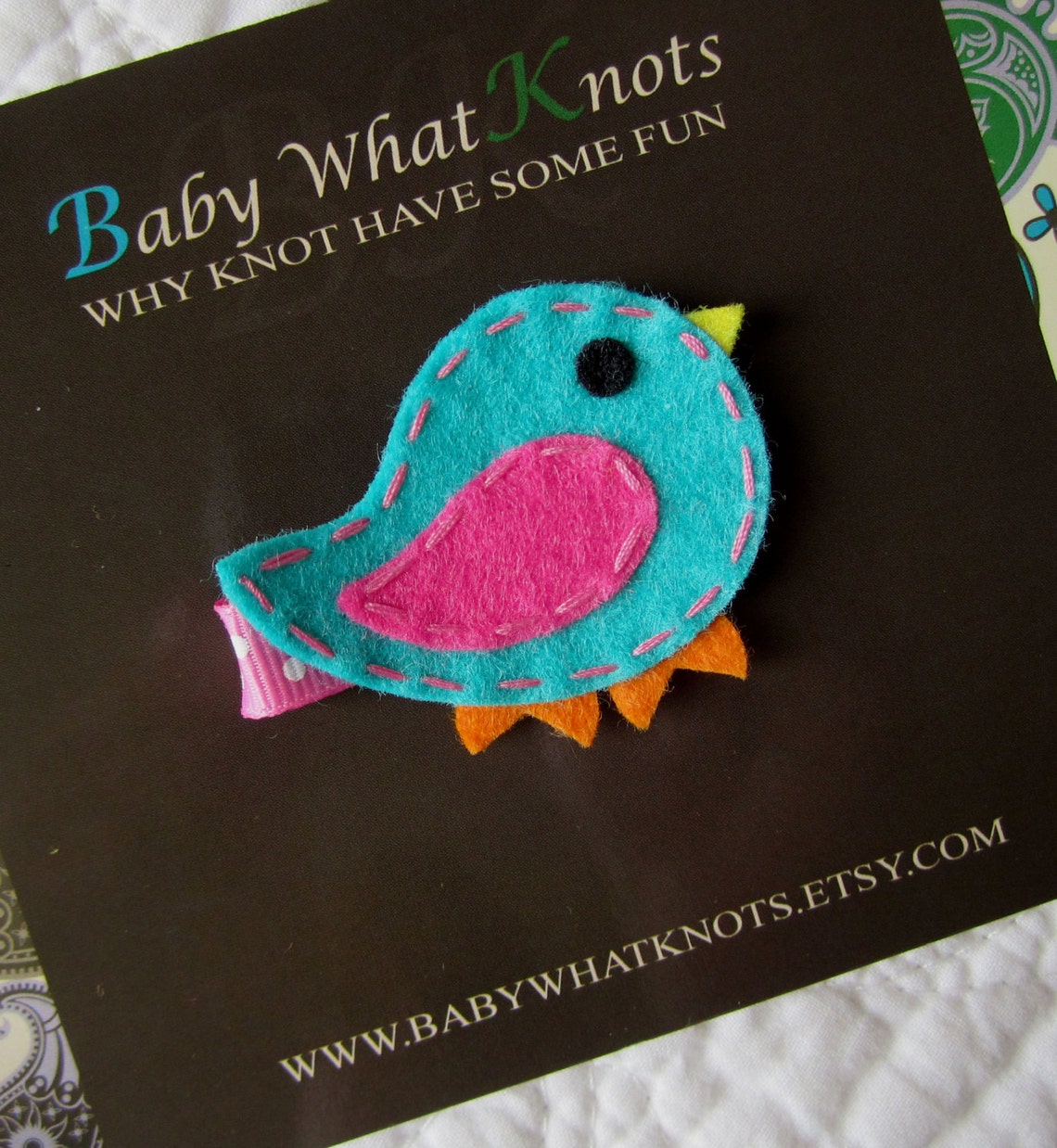 Bird Hair Clip Blue Bird Baby Hair Clippies Girl Barrette Etsy Australia
