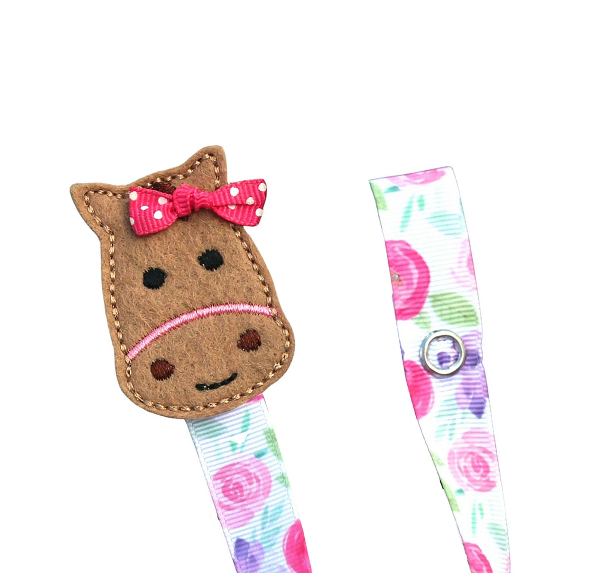 Pacifier Clip, Horse, Girl Pacifier Clip, Pacifier Holder, Binky Clip ...