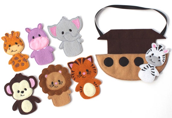 Marionette da dito Arca di Noè, borsa occupato, gioco viaggi, animali, Bibbia, finta di giocare, elefante, favore di partito, occupato Board, giocare Marionette da dito Arca di Noè, borsa occupato, gioco viaggi, animali, Bibbia, finta di giocare, elefante, favore di partito, occupato Board, giocare