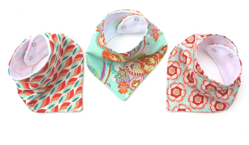 baby girl bandana bibs
