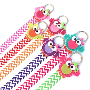 Owl Hair Clip Holder Hair Clip Organizer Accessories Organizer Barrette Holder Hair Bow Holder Party Favors Favor Treat Bag Gift Chevron