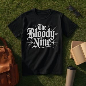 The Bloody-Nine Unisex T-Shirt, First Law Trilogy Inspired Shirt, The Blade Itself Tee, Grimdark Fantasy Book Shirt, Book Lover Gift Idea