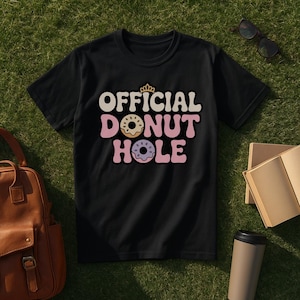 Official Donut Hole Unisex T-Shirt, Dungeon Crawler Carl Inspired Shirt, Princess Donut Fan Tee, Sci-Fi LitRPG Reader Gift, Bookish Merch