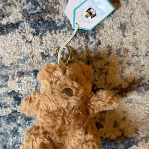 Bartholomew Bear Bag Charm - Etsy