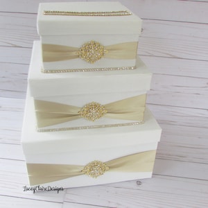 Caixa de cartão de casamento, caixa de cartão Bling, caixa de cartão dourada, caixa para cartões, caixa de cartão com slot, caixa de cartão para casamento, porta-cartões de casamento, personalizada