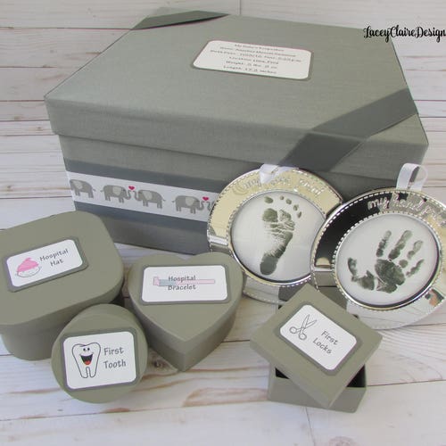 Baby Keepsake Box Baby Memory Box Baby Gift Baby Shower Etsy