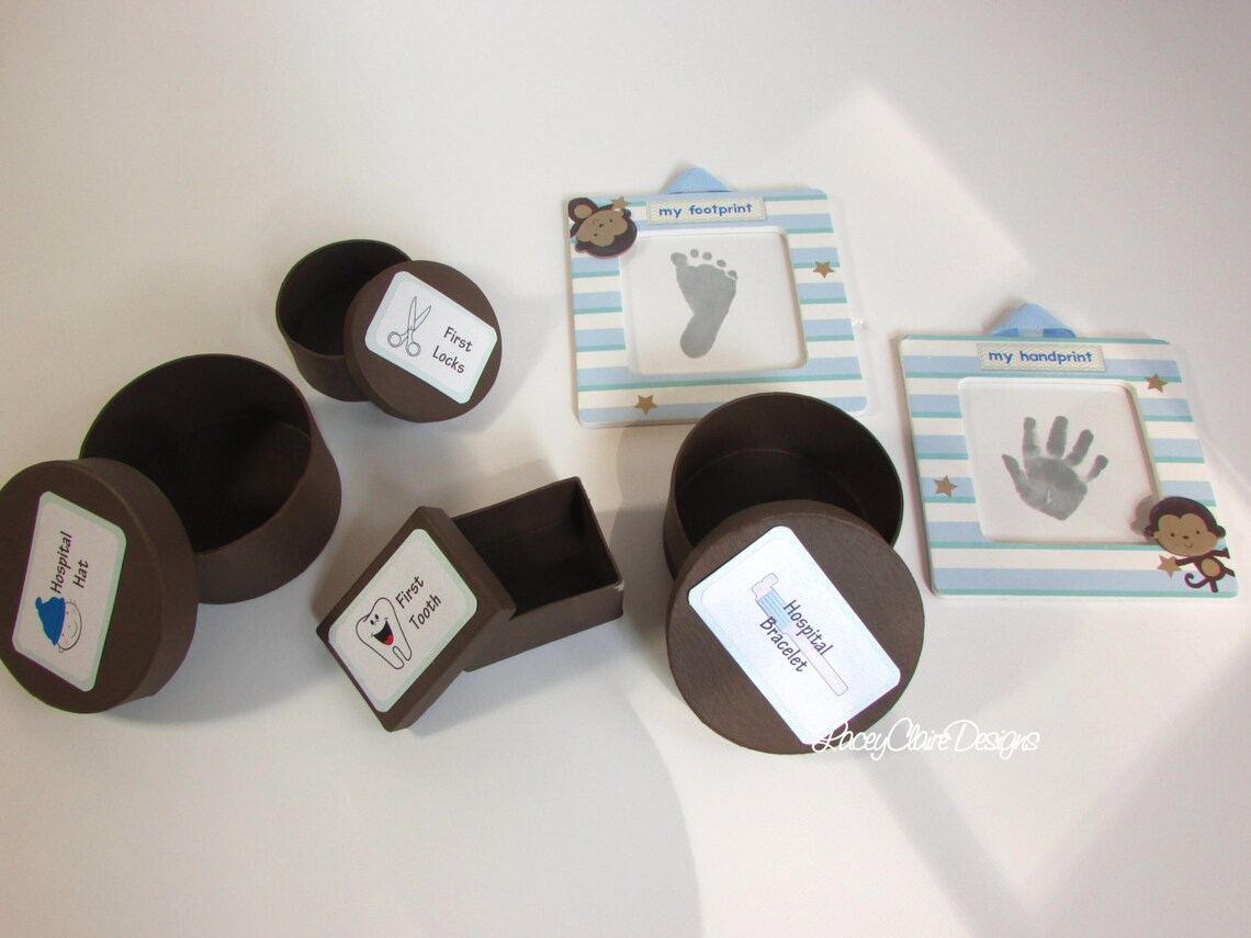 Baby Keepsake Box Baby Shower Box Infant Memory Box Baby Etsy