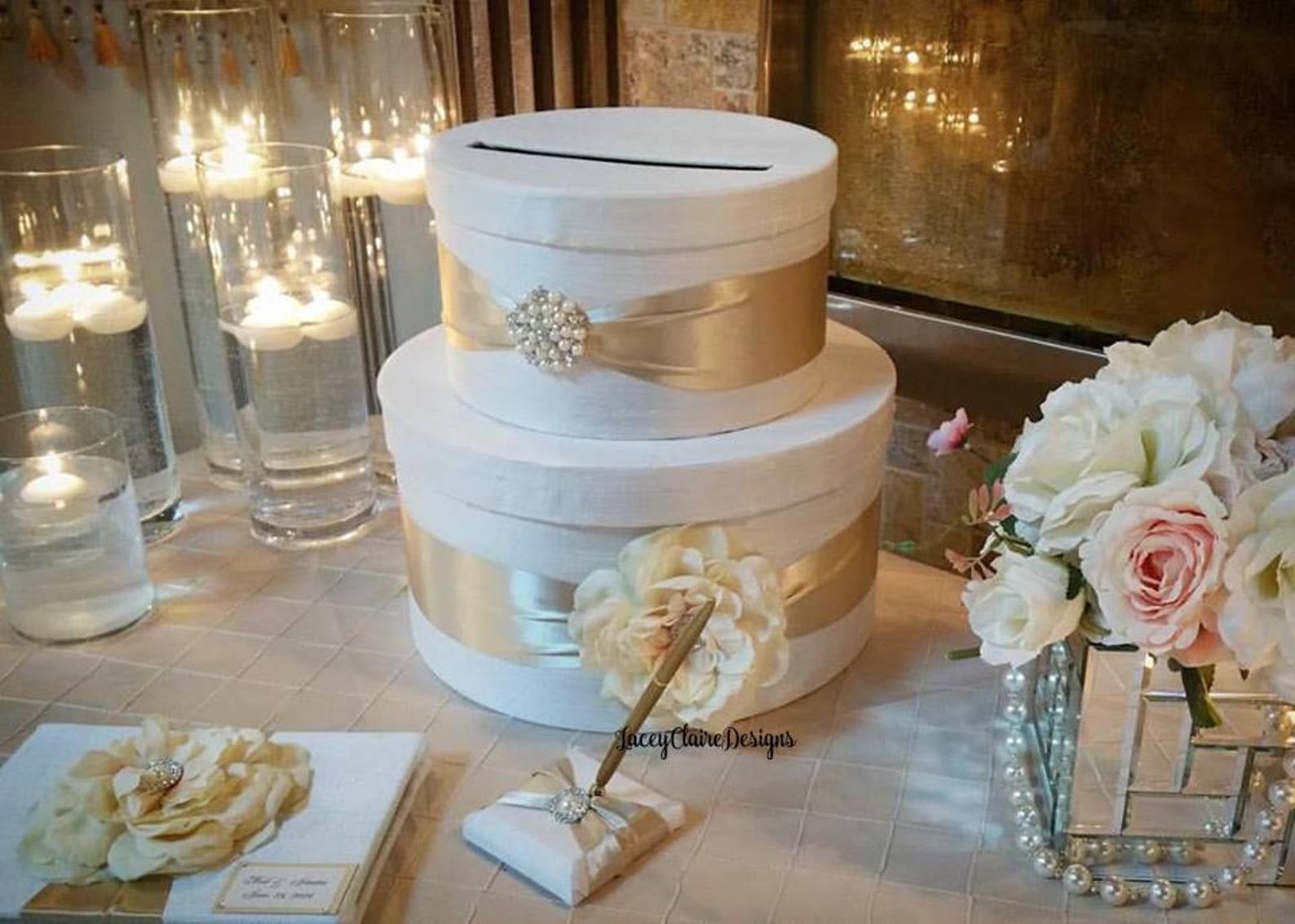 Card Box for Wedding Wedding Card Holder Box for Envelopes Etsy