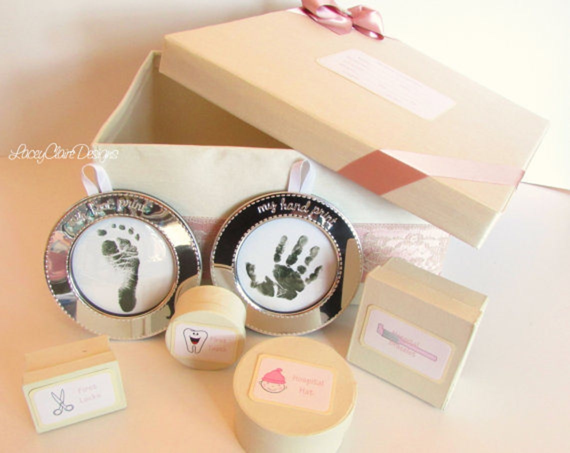 Baby Keepsake Box Baby Shower Box Baby Memory Box New Baby Etsy