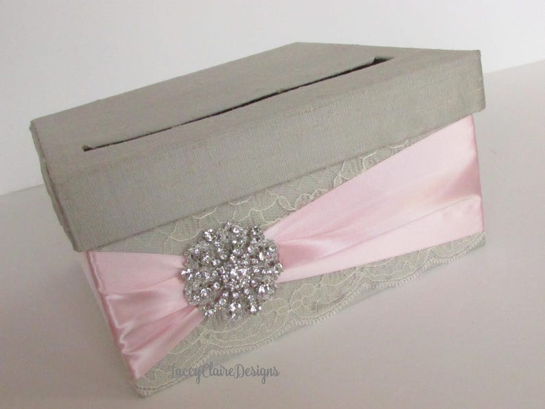 Bridal Shower Card Box Baby Shower Card Holder Wedding Etsy