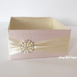 Cesta de programa, Boda de rubor, Contenedor para artículos de tocador, Caja de amenidades, Caja de centro de mesa, Soporte para artículos de tocador de baño, Caja de tarjetas abierta personalizada
