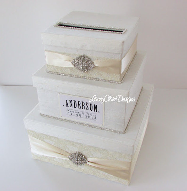Wedding Gift Box Card Box Money Holder Envelope Reception Etsy
