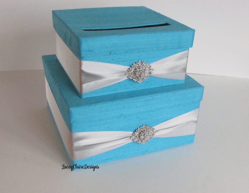 Card Box for Wedding Wedding Card Holder Card Box With Slot Etsy
