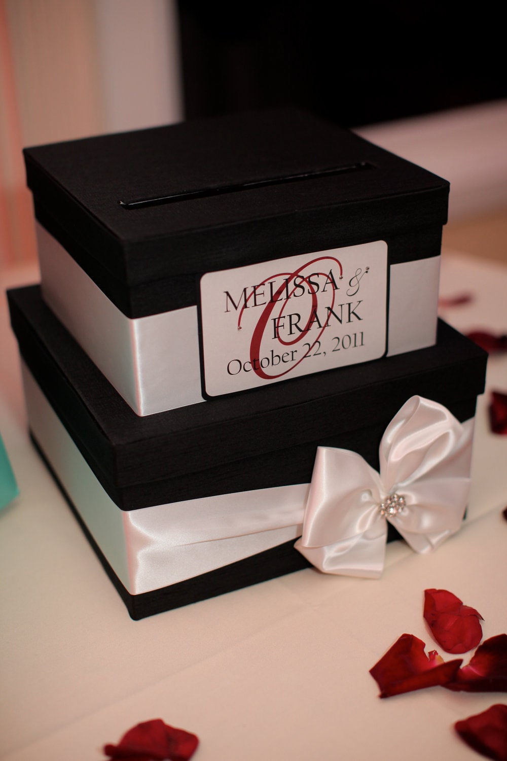 wedding card box money holder gift card box bridal shower