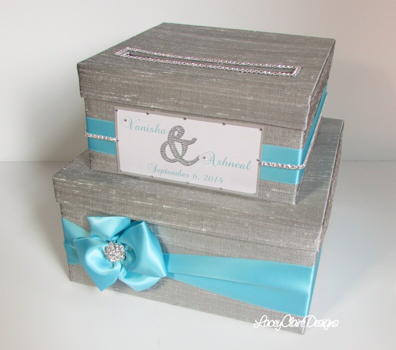 Card Box Wedding Card Box Bling Money Box Gift Card Box Etsy