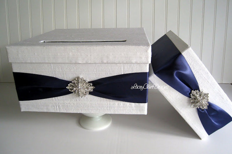 Wedding Box, Program Box, Bubble Box, Centerpiece, Favor Holder, Container for Programs, Custom Made image 3