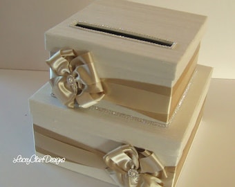 Card box for wedding custom gift card box