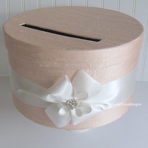 Caja de tarjetas de dinero para bodas, Caja de tarjetas románticas, Caja de bodas ruborizada, Caja para sobres, Soporte para tarjetas, Caja de regalo de bodas, Caja de tarjetas con tapa, Personalizada