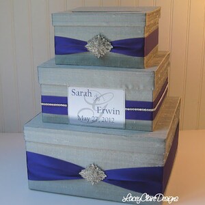 Wedding Gift Box, Card Box, Money Holder Custom Made image 3