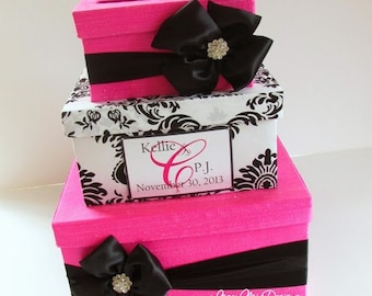 Card Box for Wedding | Card Box with Slot | Wedding Card Box | Money Box |Card Holder | Bridal Shower Card Box | Victoria's Secret | Custom