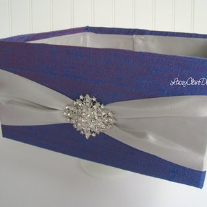 Wedding Box, Program Box, Bubble Box, Centerpiece, Favor Holder, Container for Programs, Custom Made image 2