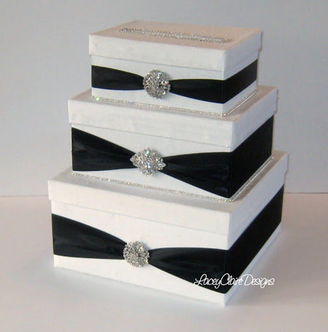 Wedding Card Box Handmade Bling Card Box Custom Made Etsy