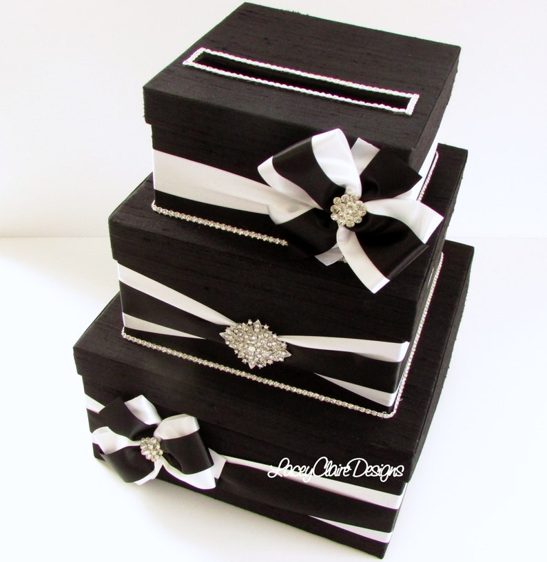 Wedding Card Box Money Box Gift Card Box Holder Custom Made to Etsy