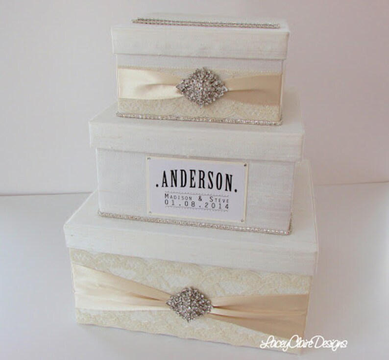 Wedding Gift Box Card Box Money Holder Envelope Reception Etsy