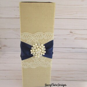 Sparklers Box, Sparklers Container, Wine Gift Box, Wedding Wands Box, Centerpiece Box, Flower Holder, Custom Made image 2