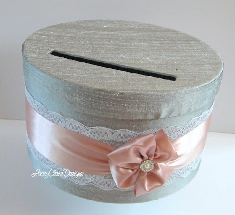 Wedding Card Box Gift Card Holder Custom Made image 5