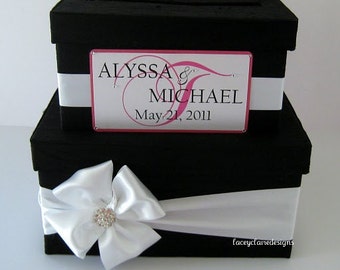 wedding card box money holder gift card box bridal shower card box, Custom Made to Order