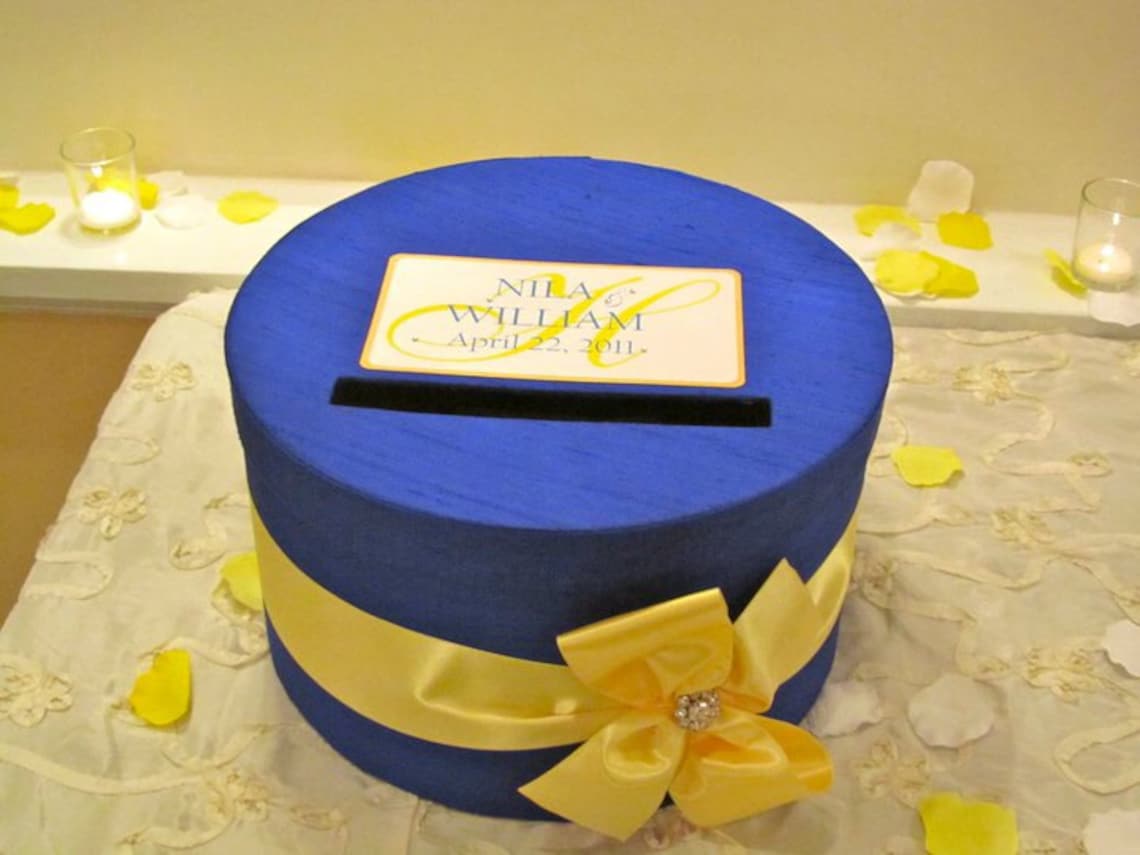 Wedding Card Money Box Custom Made to Order Etsy