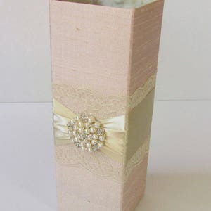 Sparklers Box, Sparklers Container, Wine Gift Box, Wedding Wands Box, Centerpiece Box, Flower Holder, Custom Made image 5