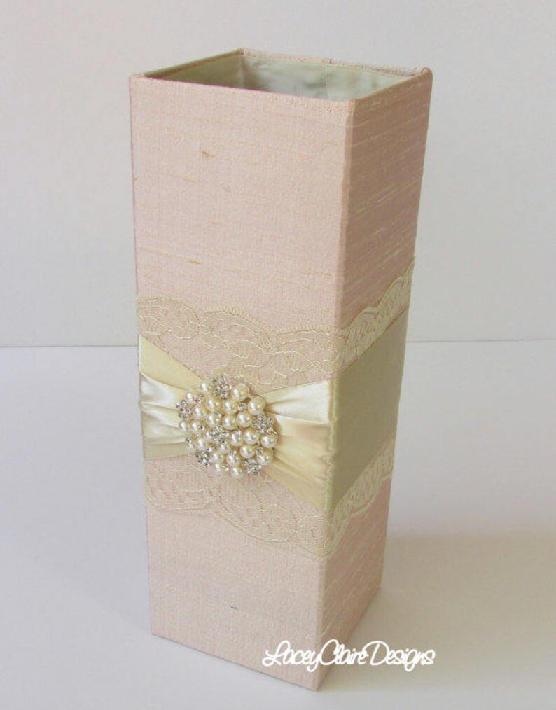 Sparklers Box, Sparklers Container, Wine Gift Box, Wedding Wands Box, Centerpiece Box, Flower Holder, Custom Made image 5