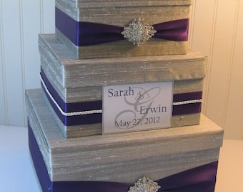 Wedding Gift Box, Card Box, Money Holder  - Custom Made