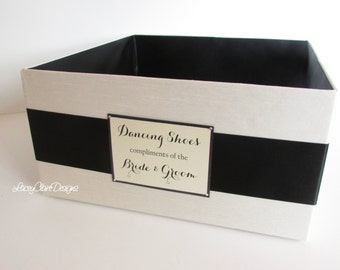 Dancing Shoes Box, Shawl Box, Hat Box, Wedding Card Box Money Holder Custom Made