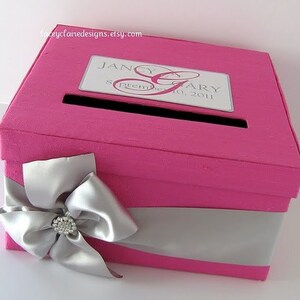 Cajas de tarjetas de boda personalizadas Caja de tarjetas de regalo de bodas Caja de tarjetas de regalo de bodas Caja de tarjetas de dinero - Hecha a medida para ordenar
