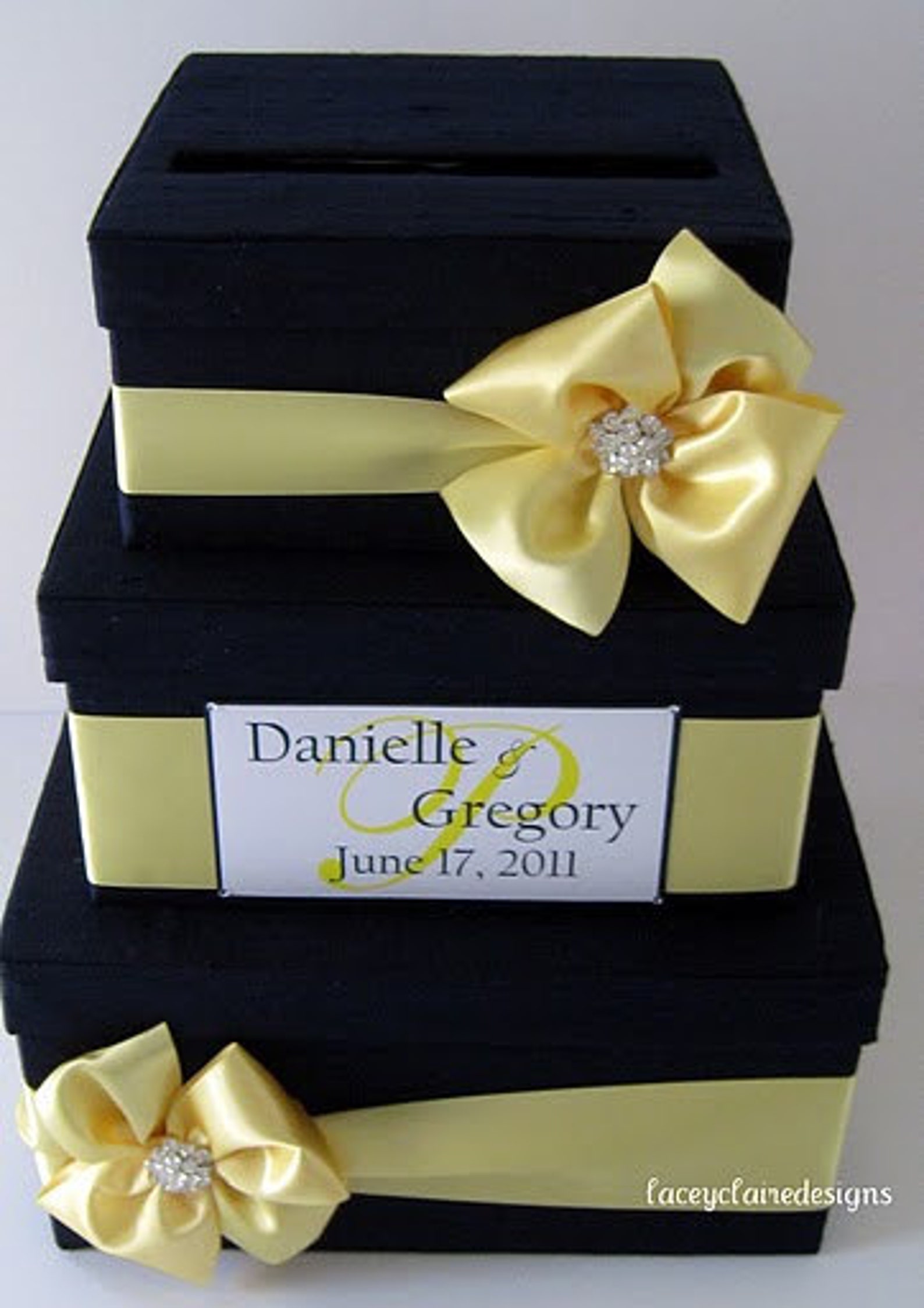 Wedding Card Money Box Gift Card Holder Custom Made Etsy