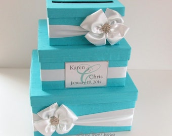 Wedding Card Box Money Holder Personalized and Custom Made