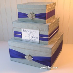 Wedding Gift Box, Card Box, Money Holder Custom Made image 5