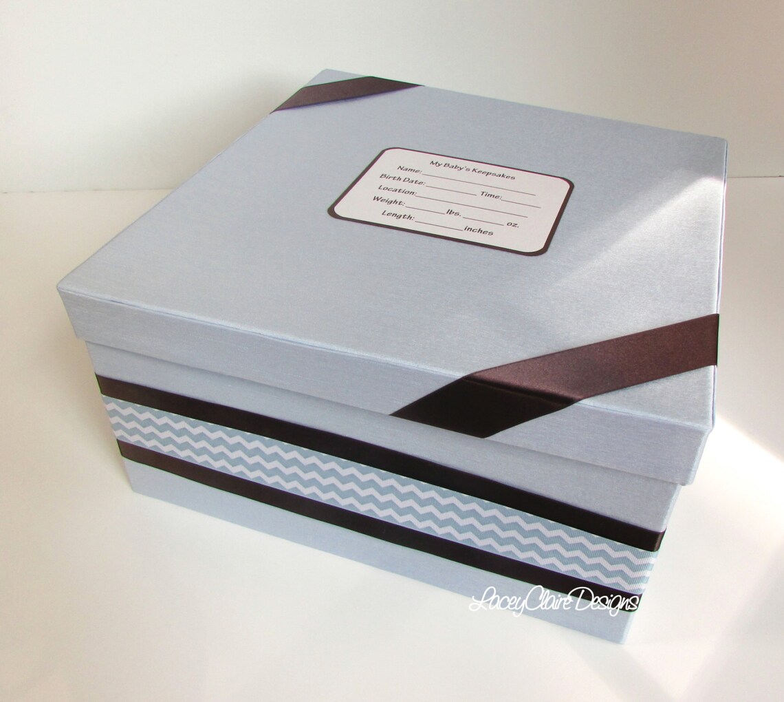 Baby Keepsake Box Baby Shower Box Infant Memory Box Baby Etsy