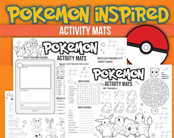 Pokémon Aktivitetsmattor