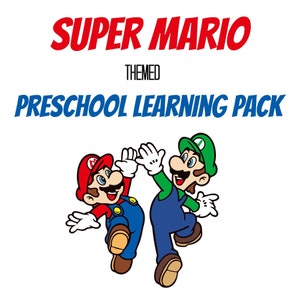 Super Mario Vorschul-Lernpaket